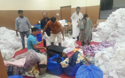 असम बाढ़ पीड़ितों की मदद के लिए एकता मंच ने बढ़ाया मदद का हाथ