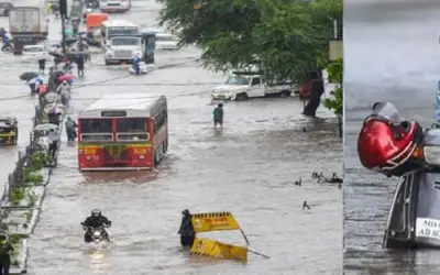 मुंबई में मूसलाधार बारिश, रेड अलर्ट जारी होने के बाद स्कूल और कॉलेज बंद