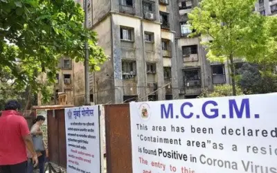 कोरोना के कारण मुंबई में 305 बिल्डिंग सील