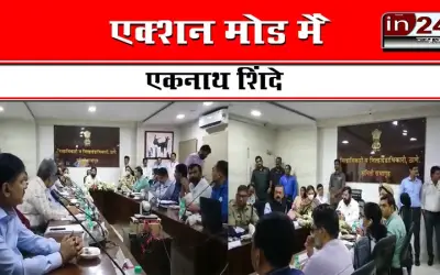 Maharashtra Chief Minister Eknath Shinde is in action mode