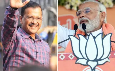 दिल्ली एमसीडी चुनाव में आप आगे बीजेपी पीछे