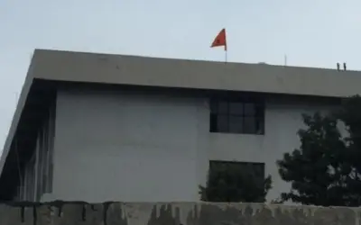 पंजाब में असामजिक तत्वों ने फहराया खालिस्तान का झंडा