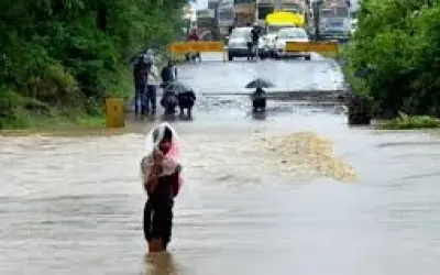 बारिश से मध्य प्रदेश का बदला मौसम