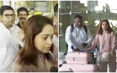 इजरायल की जंग से बचकर मुंबई लौटीं नुसरत भरुचा, सामने आई पहली झलक
