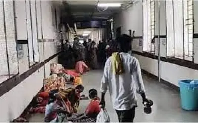 नांदेड़ में बीती रात चार बच्चों समेत सात मरीजों की मौत