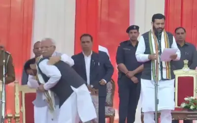 हरियाणा में नए मुख्यमंत्री बने नायब सिंह सैनी, प्रधानमंत्री नरेंद्र मोदी ने दी बधाई