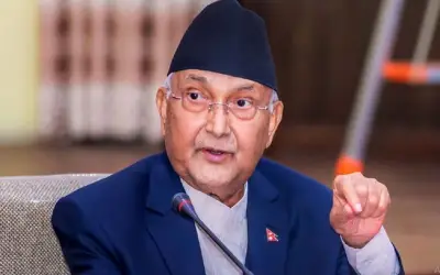 नए नक्शे पर नेपाल के पीएम ओली से इस्तीफे की मांग