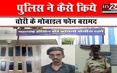 A vicious mobile thief got caught by the police