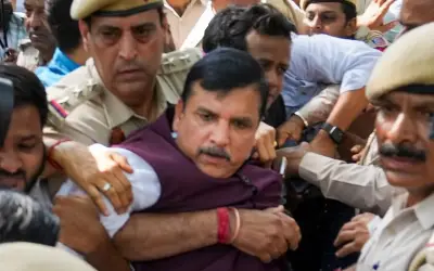 पांच दिन के लिए ईडी की रिमांड पर भेजे गए आप के सांसद संजय सिंह