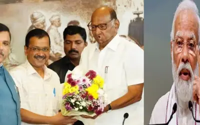 शरद पवार ने अरविंद केजरीवाल का किया समर्थन