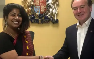 इंडियन जर्नलिज्म की स्टूडेंट बनी ब्रिटिश डिप्टी हाई कमिश्नर