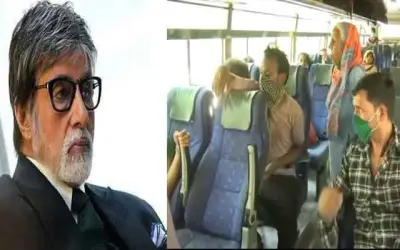 अमिताभ ने फ्लाइट से प्रवासी मज़दूरों को गोरखपुर भेजा