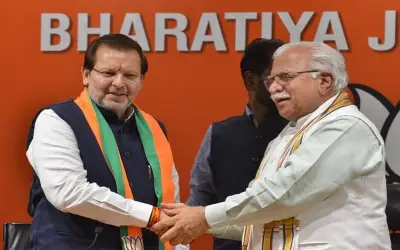 कांग्रेस नेता अरविंद शर्मा बीजेपी में शामिल