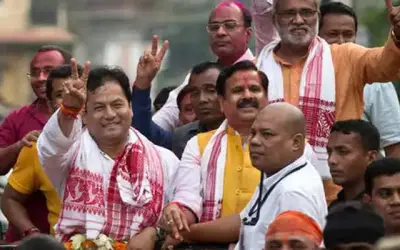 असम में खिला बीजेपी का कमल