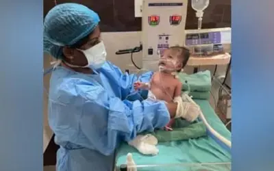 एक माह की बच्ची ने दी कोरोना को मात