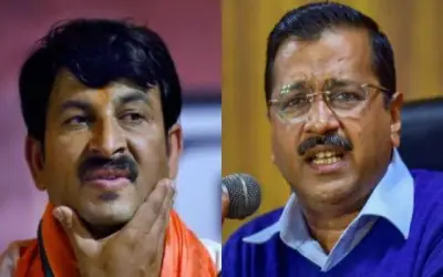 बजरंग बली पर भिड़ गए केजरीवाल और मनोज तिवारी
