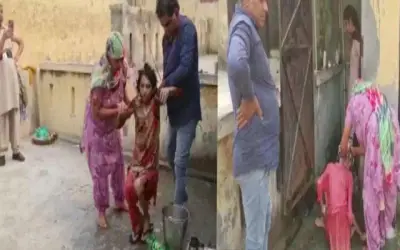 डेढ़ साल तक पति ने पत्नी को बाथरूम में बंद रखा