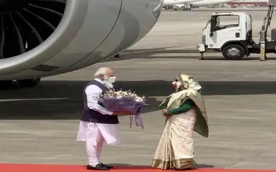 बांग्लादेश पहुंचे पीएम मोदी