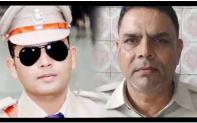 आईपीएस बेटे को सिपाही पिता का सैल्यूट