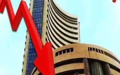खतरे के लाल निशान में खुला शेयर बाज़ार