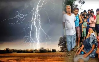 बिहार में बिजली गिरने से 23 लोगों की मौत