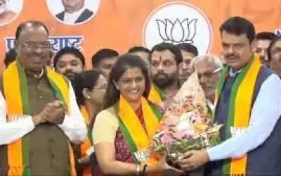 महाराष्ट्र कांग्रेस को फिर बड़ा झटका, शिवराज पाटिल की बहू अर्चना पाटिल बीजेपी में शामिल