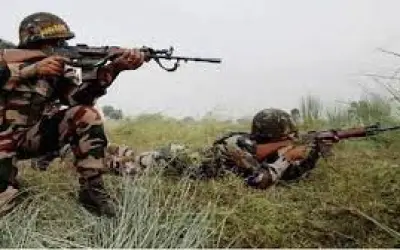 BSF के जवानों ने  पाकिस्तानी महिला घुसपैठिए को किया ढेर