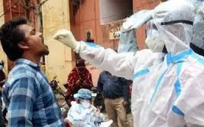 कोरोना में आई मामूली गिरावट