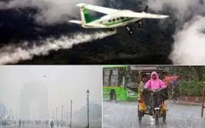 भारी प्रदूषण के बीच दिल्ली में हो सकती है कृत्रिम बारिश