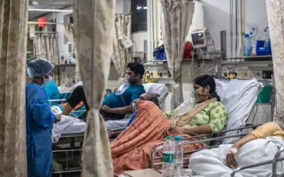 देश में कोरोना का कहर जारी, 24 घंटे में 3,62,727 नए मामले