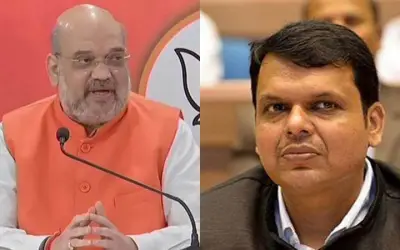 मुंबई से दिल्ली पहुंचे देवेंद्र फडणवीस