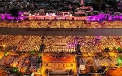 अयोध्या में दीपोत्सव की धूम, 28 लाख दीयों से सजेंगे घाट