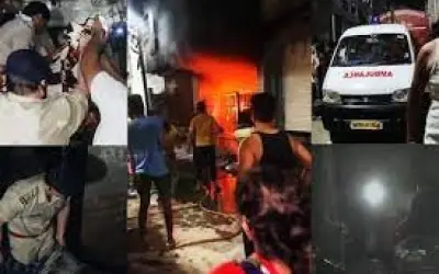 इंदौर में 3 मंजिला इमारत में लगी भीषण आग, 7 लोगों की हुई दर्दनाक मौत