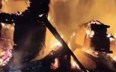 एक ही परिवार के तीन बच्चों समेत जिंदा जले चार सदस्य