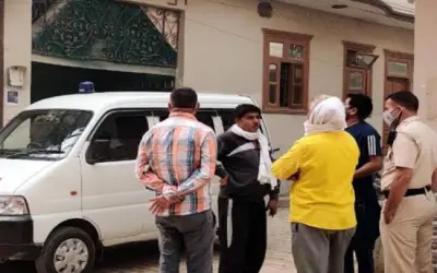 पत्नी की लाश कंबल में रखकर पति फरार
