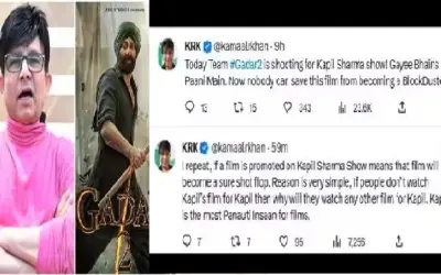 केआरके ने की सनी देओल की फिल्म 'गदर 2' की भविष्यवाणी