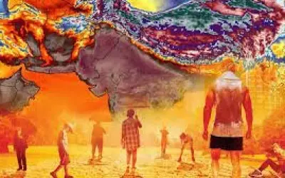 भारत-पाकिस्तान में वैश्विक तापमान बढ़ने से करोड़ों लोगों के झुलसने का खतरा