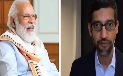 पीएम मोदी ने गूगल के पिचाई से की ख़ास बात