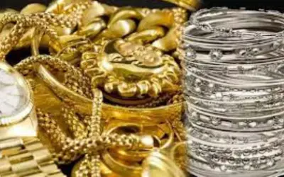 सोना लुढ़का चांदी उछला