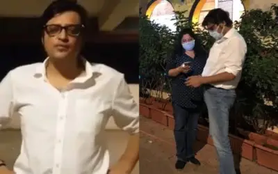 पत्रकार अर्नब गोस्वामी पर हमला, दो गिरफ्तार