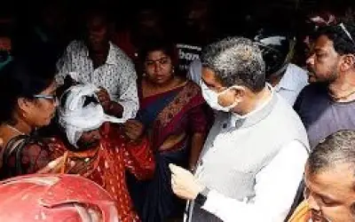 पेट्रोलियम मंत्री धर्मेंद्र प्रधान की रैली में हमला