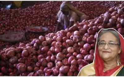 प्याज महंगा हुआ तो शेख हसीना ने बंद किया खाने में प्याज
