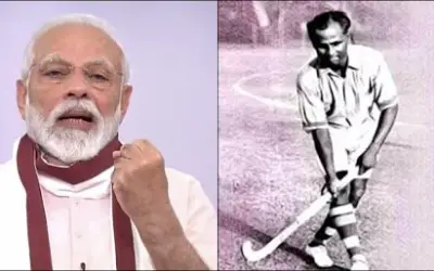 हॉकी के जादूगर ध्यानचंद को पीएम मोदी ने दी श्रद्धांजलि