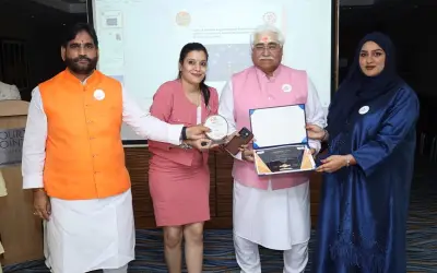ज्योतिष के क्षेत्र में जयपुर की मेघा शर्मा दुबई में सम्मानित