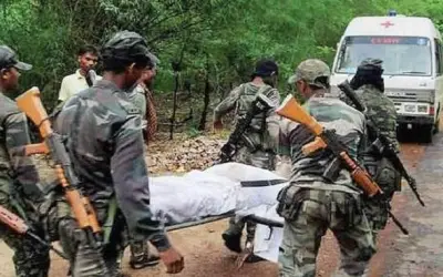 छत्तीसगढ़ के नक्सली हमले में एक जवान शहीद