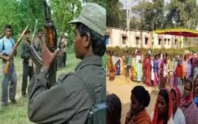 झारखंड में विधानसभा चुनाव के दौरान नक्सलियों ने पुल उड़ाया