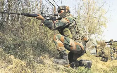 जम्मू कश्मीर में एक आतंकी ढेर