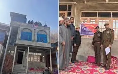 पुलिस ने कश्मीर में की कुख्यात ड्रग तस्करों की लाखों की संपत्ति कुर्क