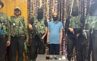 लश्कर का सहयोगी आतंकी जम्मू-कश्मीर में गिरफ्तार