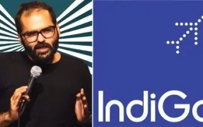 इंडियो एयरलाइंस ने मांगा कुणाल कामरा से 25 लाख का मुआवजा
